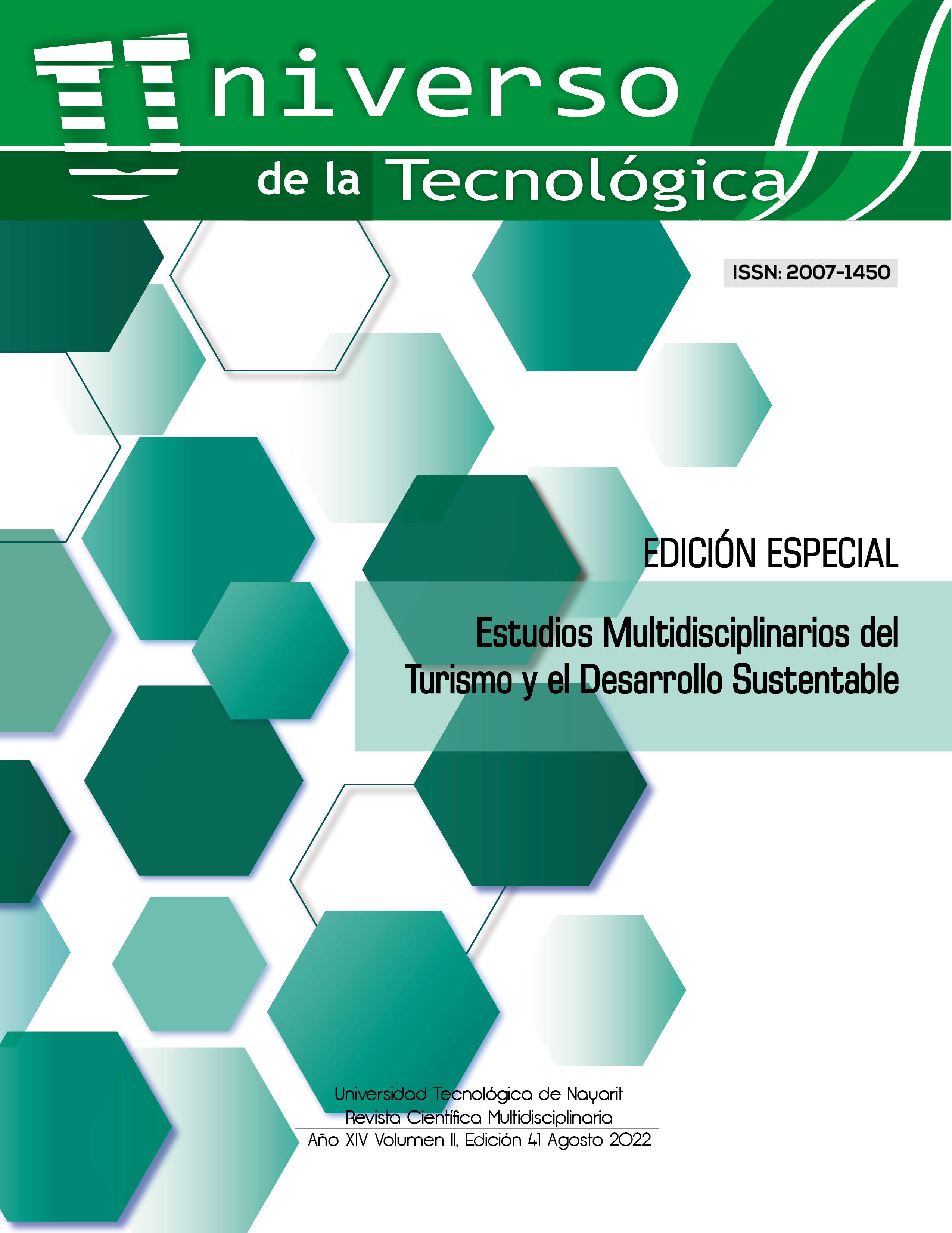 					Ver Año XIV Volumen II, Edición 41 agosto 2022 Edición Especial Estudios Multidisciplinarios del Turismo y el Desarrollo Sustentable
				