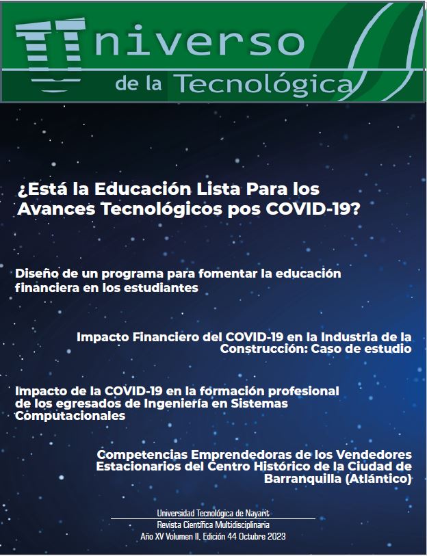 					Ver Año XV Volumen II, Edición 44 Octubre 2023
				